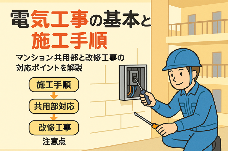 24電気工事 マンション